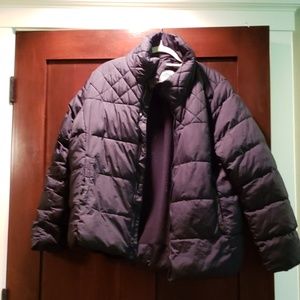 XL black old navy puffer jacket🧥🖤